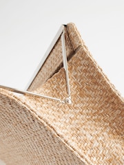 Gold Raffia Clutch Bag - Image 9 of 10