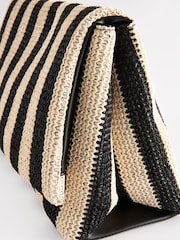 Monochrom - Gewebte Clutch - Bild 8 von 9