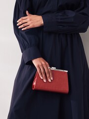 Red Snap Clutch - Image 1 of 12