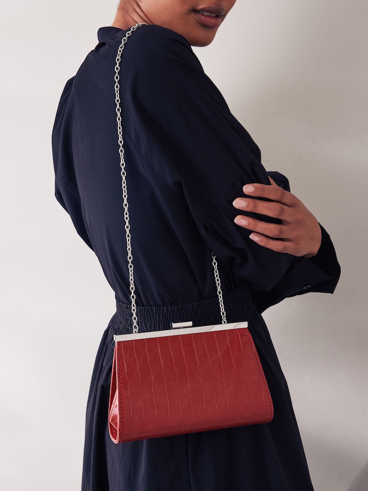 Red Snap Clutch - Image 2 of 12 Red Snap Clutch - Image 2 of 12