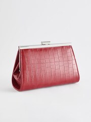 Red Snap Clutch - Image 7 of 12