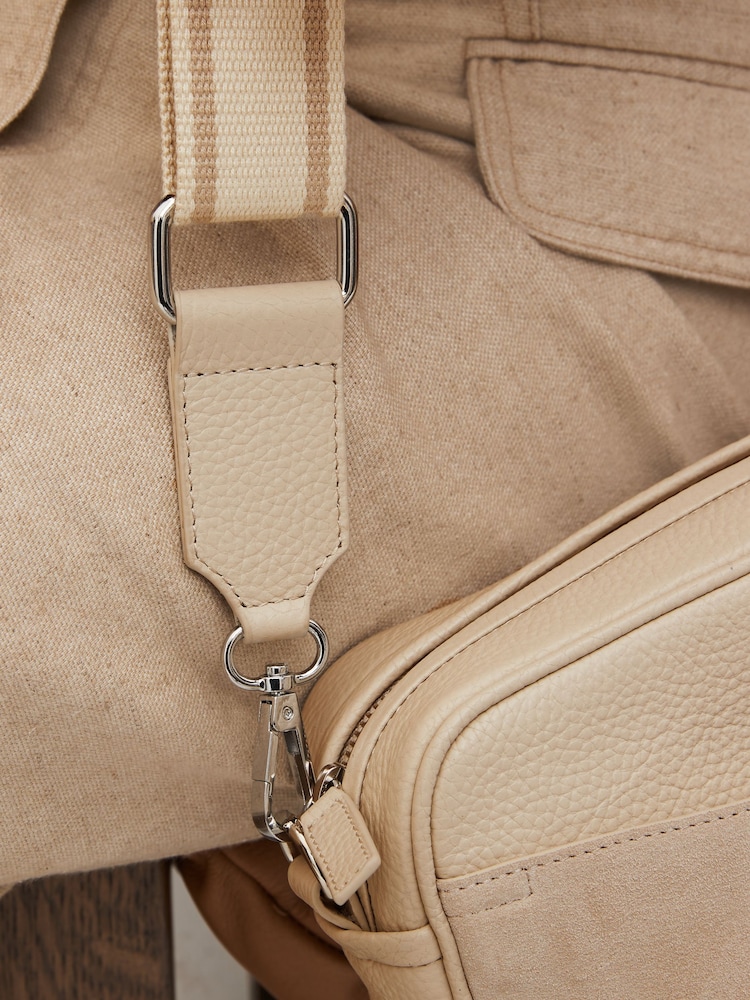 Bone Leather Webbing Strap Camera Bag - Image 2 of 8