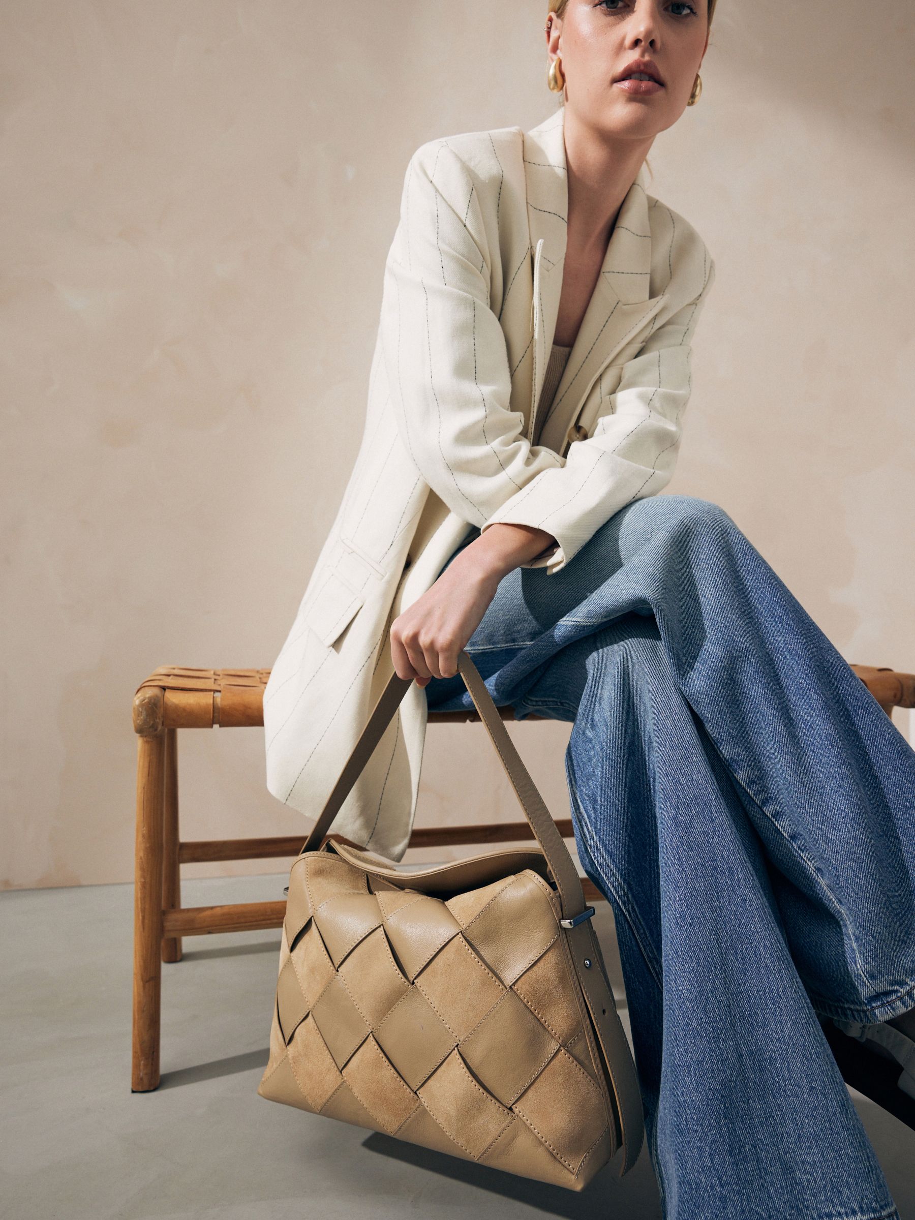 Next tan leather bag deals