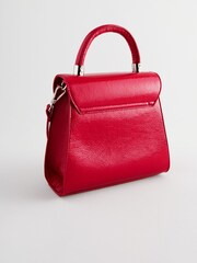 Red Corsage Top Handle Bag - Image 7 of 10