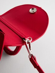 Red Corsage Top Handle Bag - Image 9 of 10