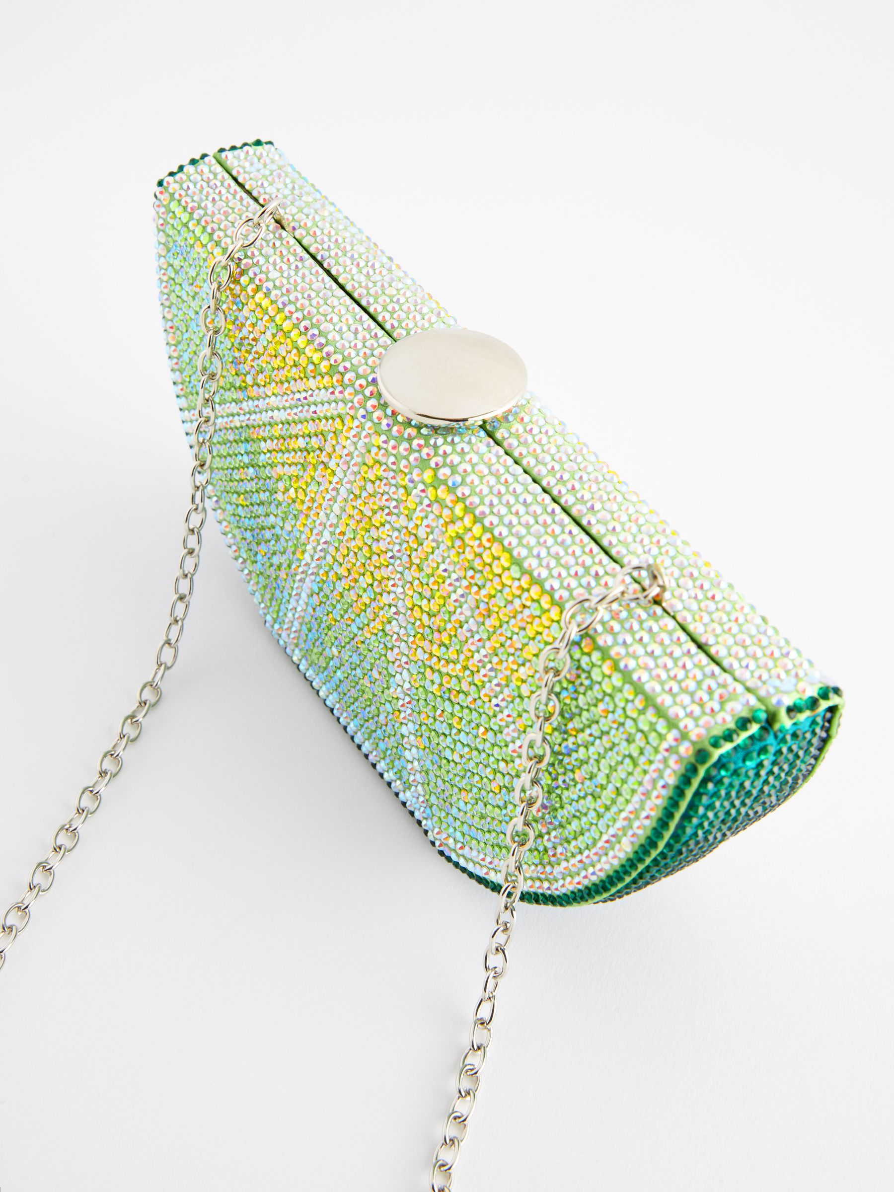 Buy Lime Fruit Clutch from Next Luxembourg