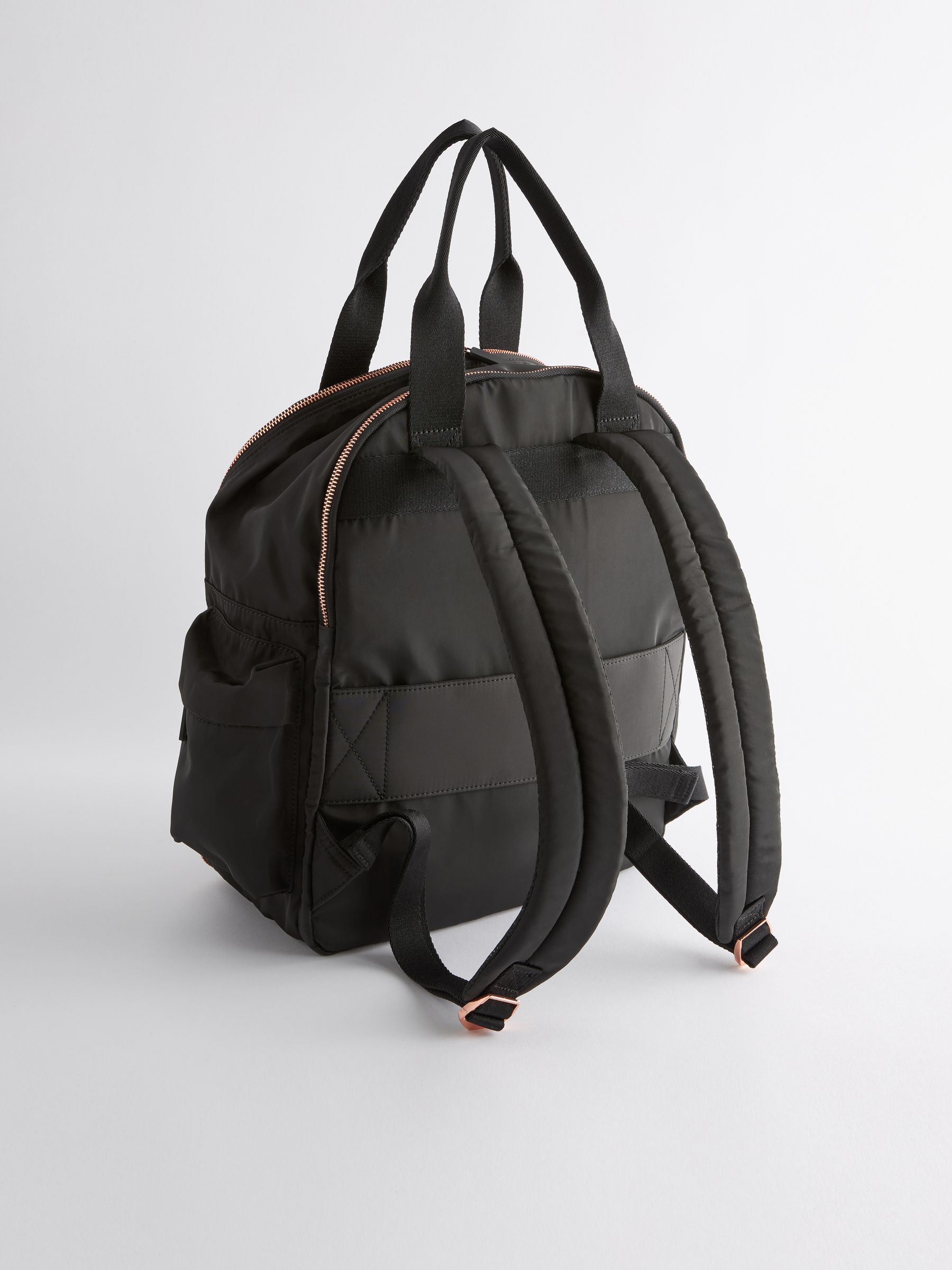 Buy Black Travel Backpack from Next Singapore