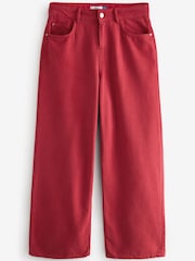 Red Wide Leg Jeans - Image 5 of 6