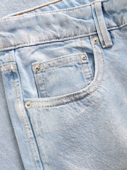 Metallic 100% Cotton Straight Leg Jeans - Image 7 of 7