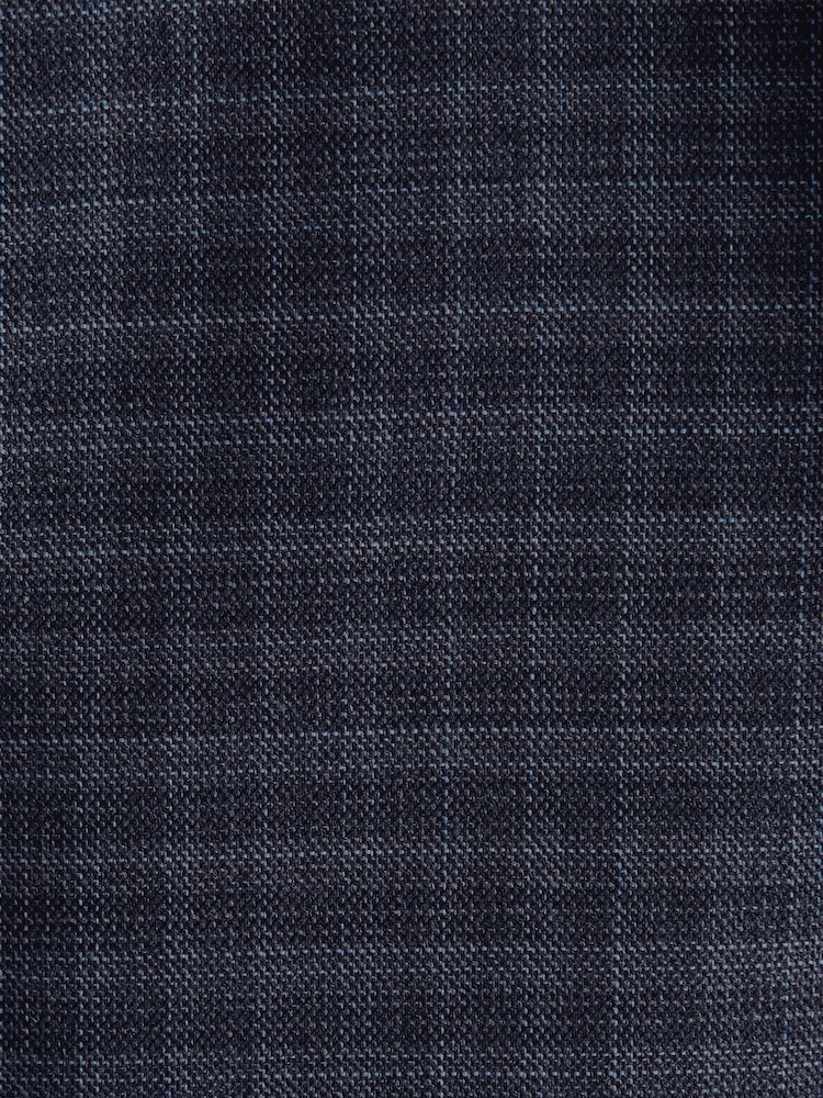 Purple Slim Fit Signature Zignone Check Suit: Jacket - Image 14 of 14