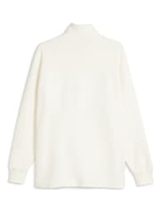Puma White Classics Men's Quarter-Zip Fleece - Image 7 of 7