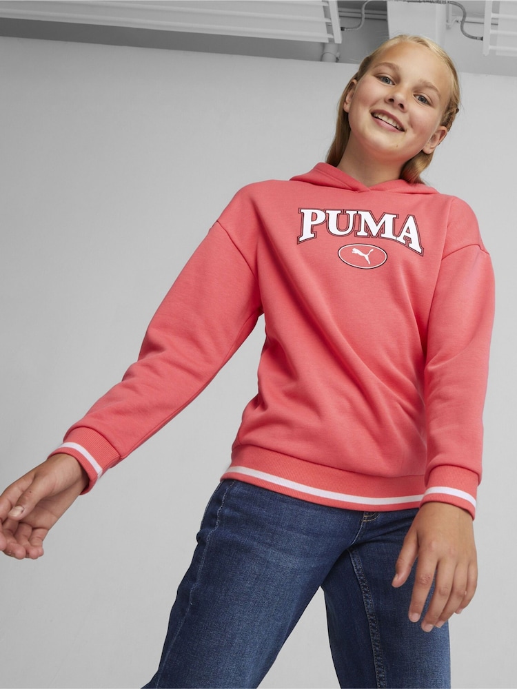 Puma Pink Youth Hoodie - Image 1 of 5