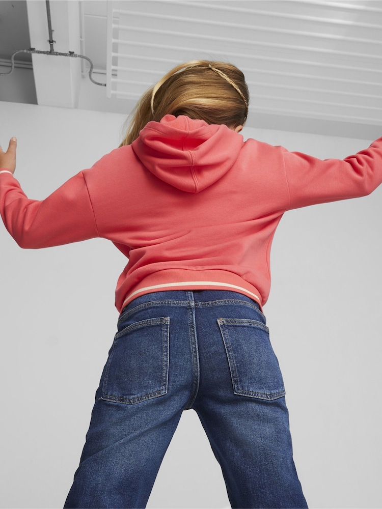 Puma Pink Youth Hoodie - Image 2 of 5