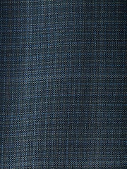 Blue Slim Fit Signature Zignone Textured Check Suit: Jacket - Image 11 of 11
