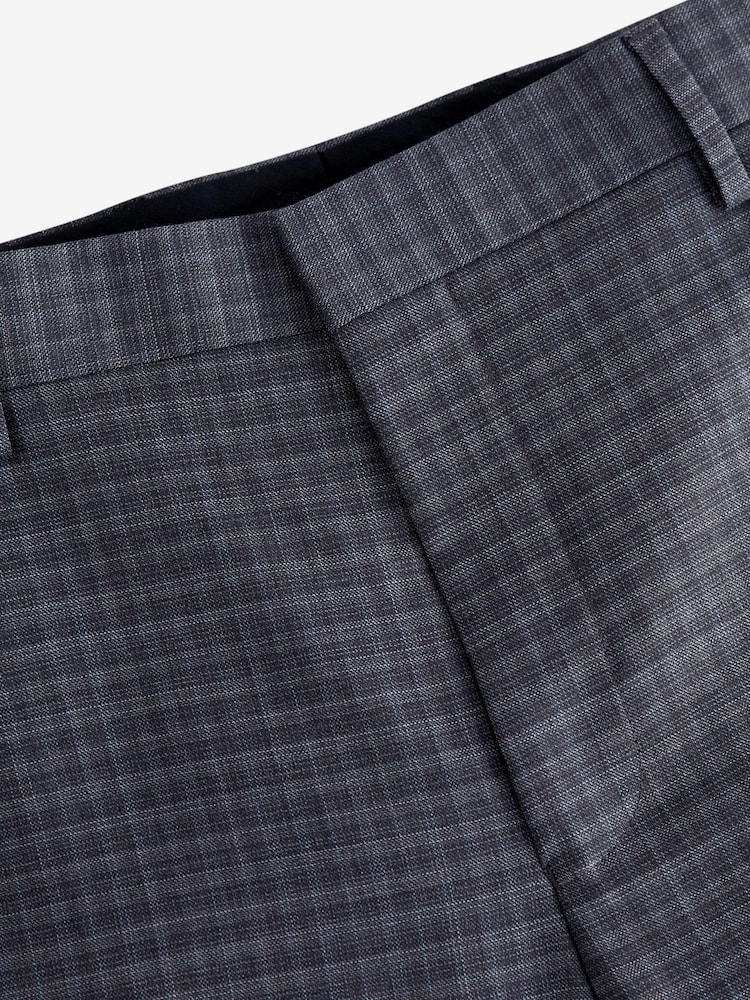 Lila - Zignone Signature-Anzughose in Slim Fit mit Karomuster - Bild 10 von 10