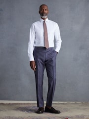 Lila - Zignone Signature-Anzughose in Slim Fit mit Karomuster - Bild 2 von 10