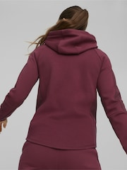 Puma Red EVOSTRIPE Womens Full-Zip Hoodie - Image 2 of 5