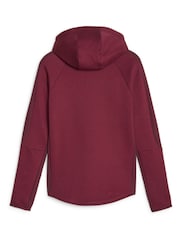 Puma Red EVOSTRIPE Womens Full-Zip Hoodie - Image 5 of 5