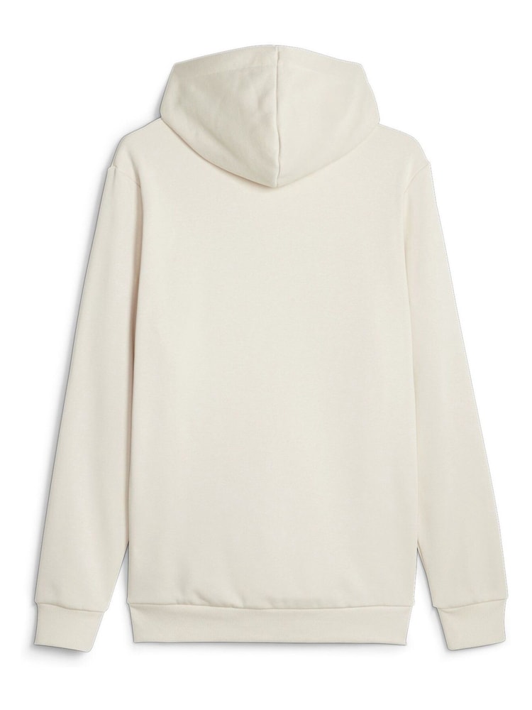 Puma White Essentials Big Logo Hoodie - Image 7 of 7