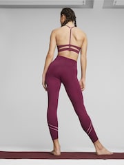 Puma Purple Womens Studio High Waist 7/8 Training Tights - Image 2 of 7