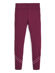 Puma Purple Womens Studio High Waist 7/8 Training Tights - Image 7 of 7