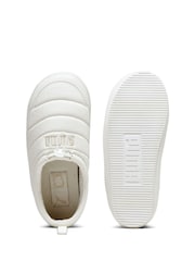 Puma White Plus Tuff Padded Over The Clouds Shoes - Image 5 of 8