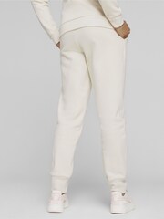 Puma White Essentials Womens Sweat Joggers - Image 2 of 7