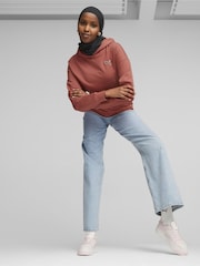 Puma Red Better Essentials Women's Hoodie - Image 3 of 7