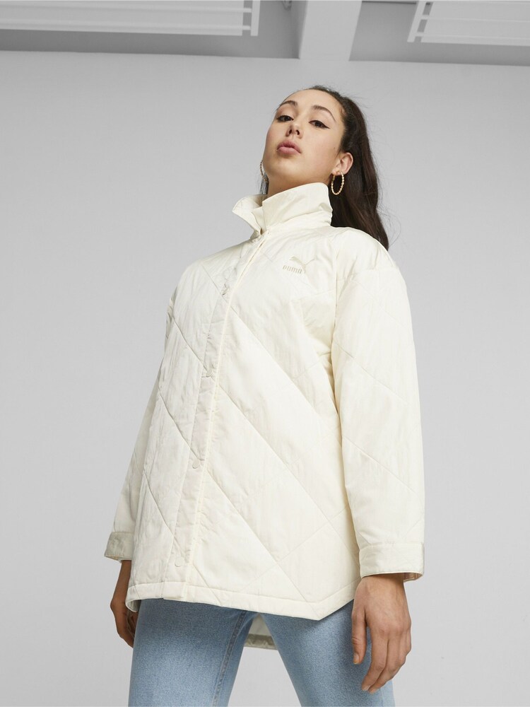 Puma White Classics Womens Chore Jacket - Image 1 of 7