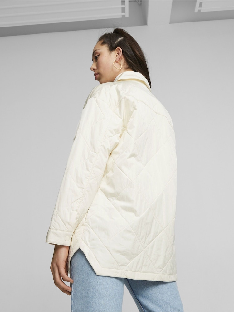 Puma White Classics Womens Chore Jacket - Image 2 of 7
