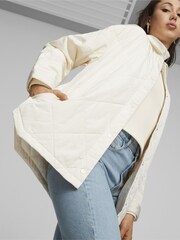 Puma White Classics Womens Chore Jacket - Image 4 of 7