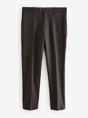 Braun - Signature Tollegno Anzug in schmaler Passform: Hose - Image 5 of 8
