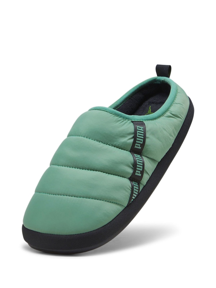 Puma Green Scuff Slippers - Image 4 of 10