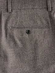 neutre - Coupe ajustée  Signature TG Di Fabio Italian Fabric Textured Pantalon de costume - Image 5 of 6