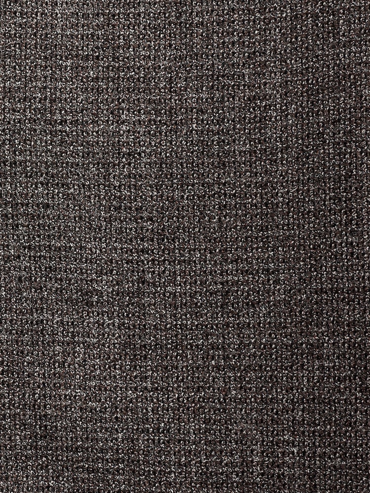 neutre - Coupe ajustée  Signature TG Di Fabio Italian Fabric Textured Pantalon de costume - Image 6 of 6