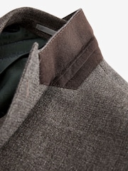 Nøytral - Smal passform  Signature TG Di Fabio Italian Fabric Textured Dress Jakke - Image 9 of 10