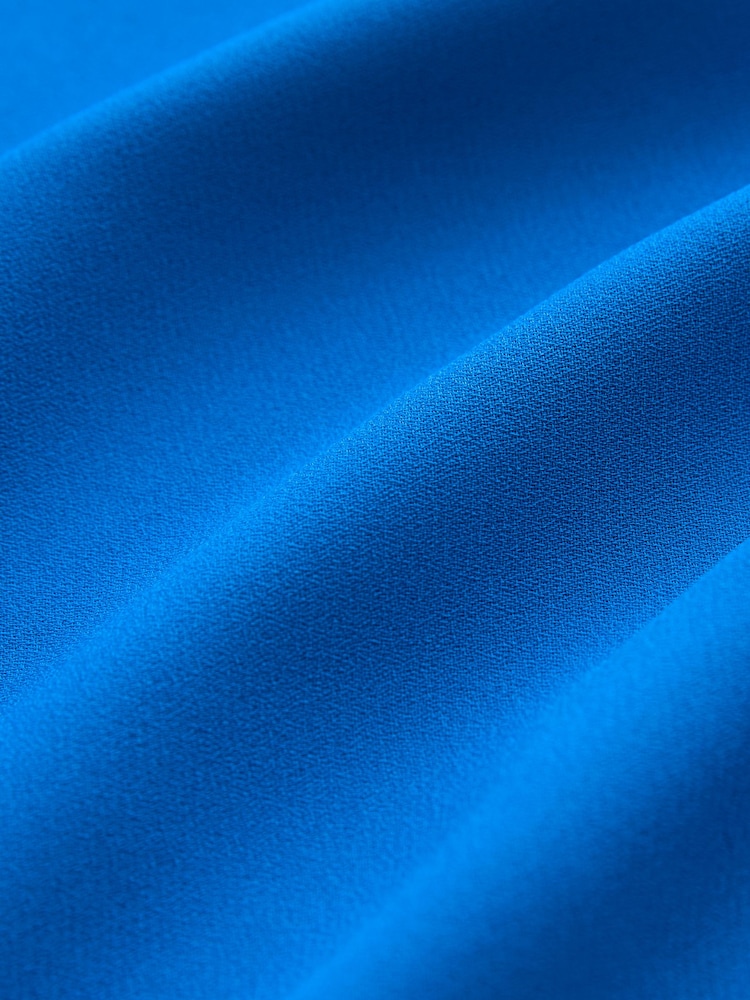 Cobalt Blue Short Sleeve Overhead Top - Image 6 of 6