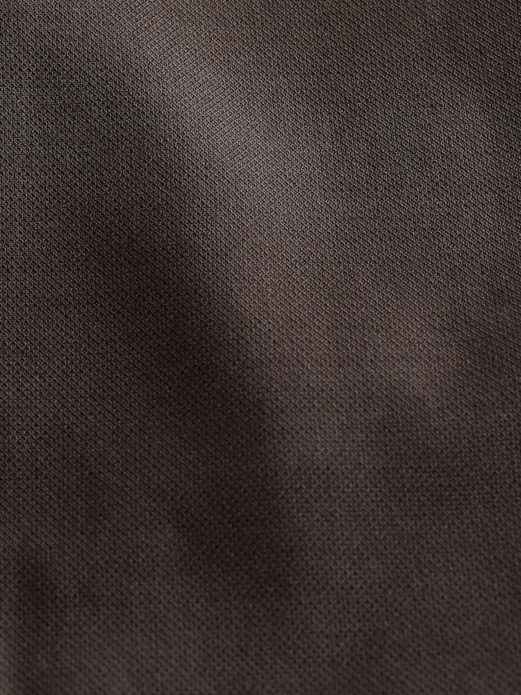Brun - Veste de costume slim Signature Tollegno italienne en laine texturée - Image 9 of 11