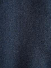 Blue Slim Fit Signature Zignone Italian Wool Flannel Shacket - Image 10 of 10