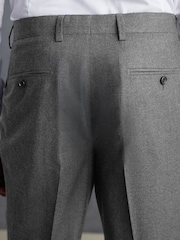 Gris - Signature Zignone Flannel Suit Trousers - Image 4 de 8