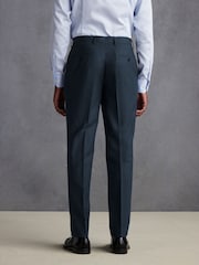 Bleu - Signature Zignone Flannel Suit Trousers - Image 3 de 9