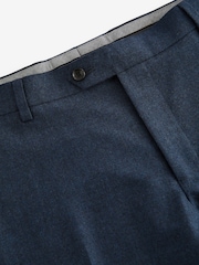 Bleu - Signature Zignone Flannel Suit Trousers - Image 7 de 9