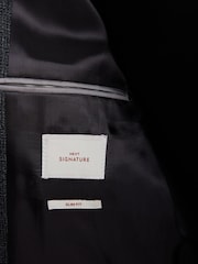 Grey Signature TG Di Fabio Italian Wool Slim Fit Shacket - Image 6 of 6