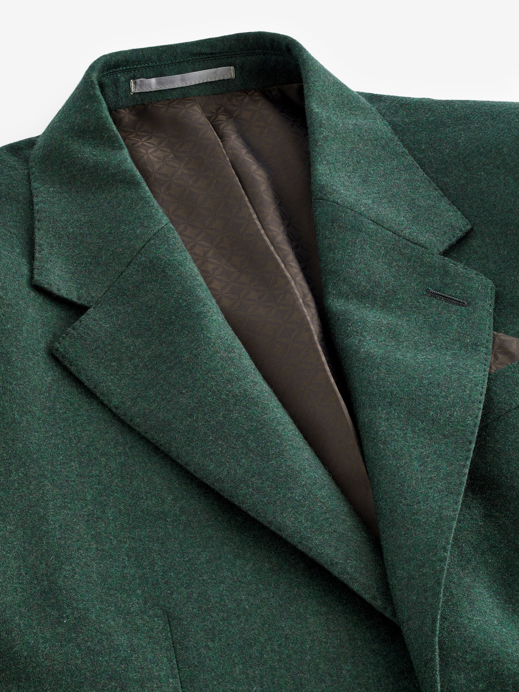 Buy Green Signature Zignone Flannel Suit Jacket from Next USA