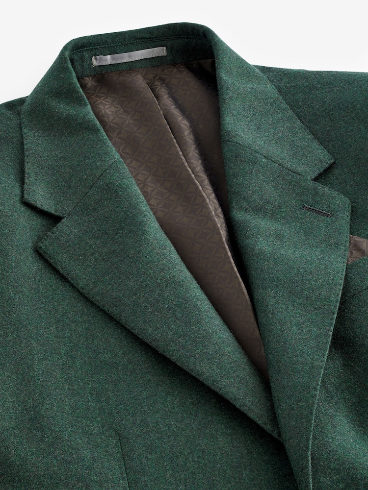 Verde - Signature Zignone Flannel Costum Jachetă - Image 7 of 10