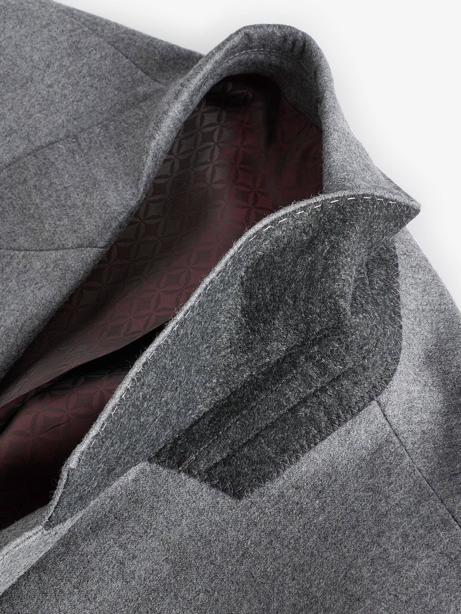 Buy Grey Signature Zignone Flannel Suit Jacket from Next USA