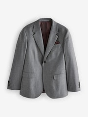 Grau - Signature Flanell-Anzugsjackett „Zignone“ - Image 7 of 10