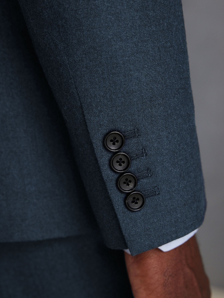 Bleu - Signature Veste de costume en flanelle Zignone - Image 5 of 11