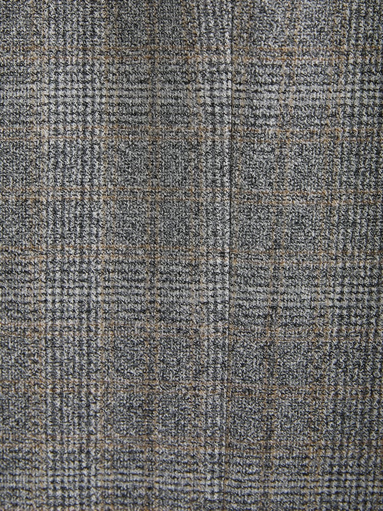 Gris - Signature Marzotto Check Italian Wool Suit Jacket - Image 6 of 8