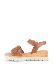 Gabor Wide Fit Sidcot Leather Sandals - Image 2 of 5